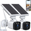 Solar Security Camera System Outdoor Wireless WiFi 4 Pack 3MP R1024