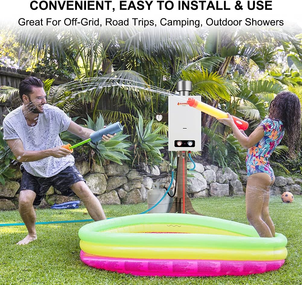 2.64 GPM Outdoor Propane Tankless Water Heater P780203
