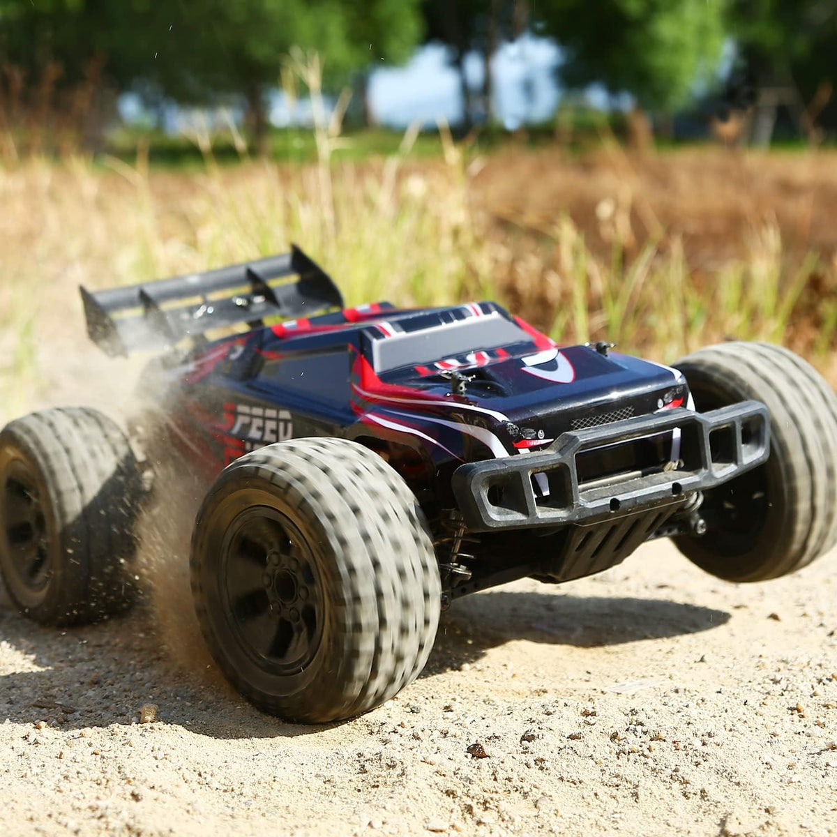 1:10 Scale 4WD Off Road RC Monster Truck with 2 Battery N95035