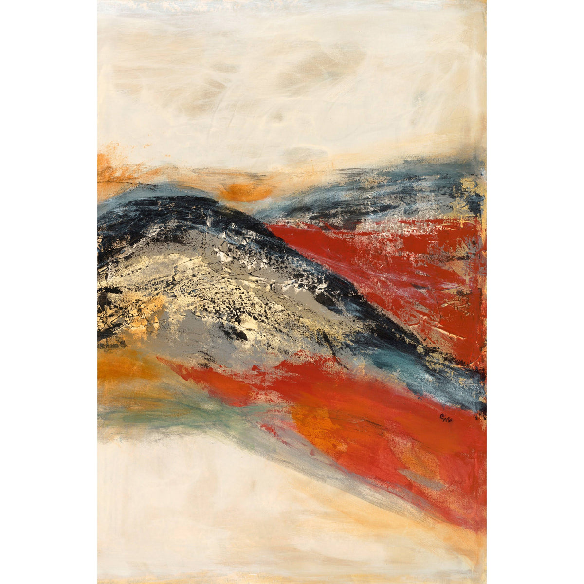 Painting Print on Wrapped Canvas J537