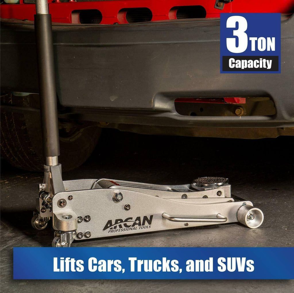 3-Ton Quick Rise Aluminum Floor Jack W74277