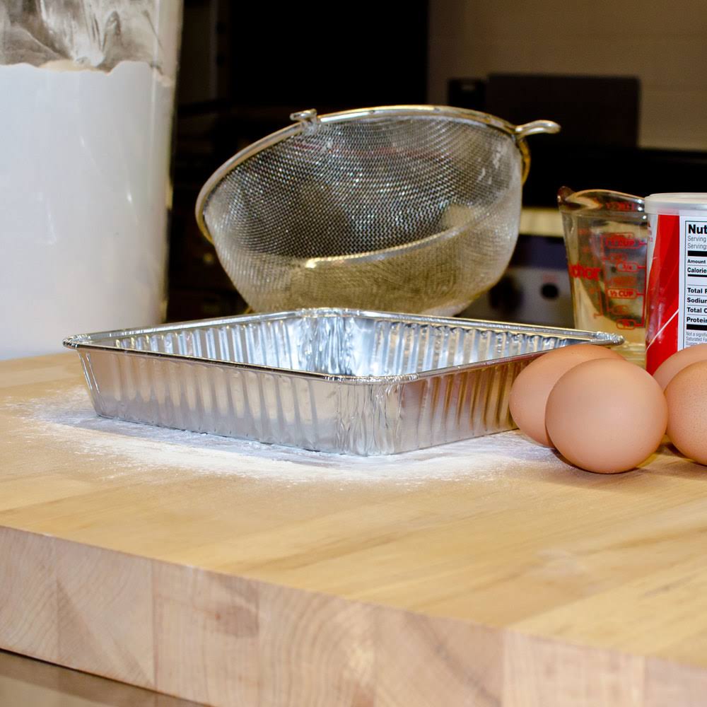 8x22 Square Foil Cake Pan M408
