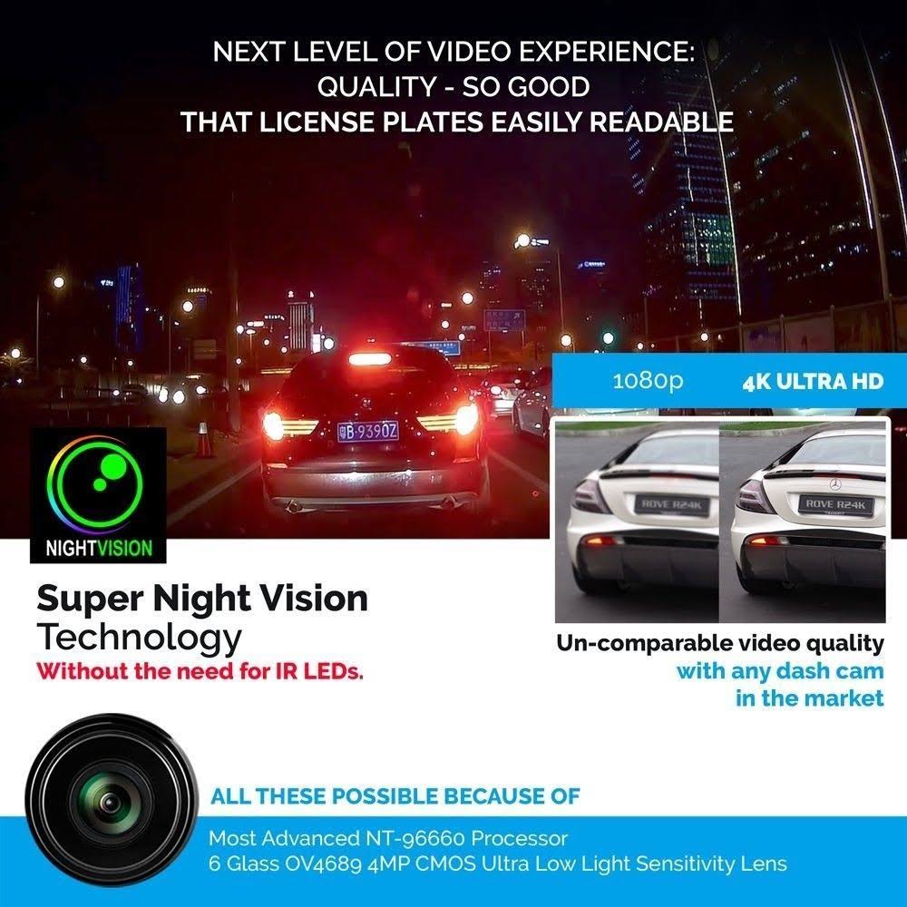 4K Ultra HD Car Dash Cam T193