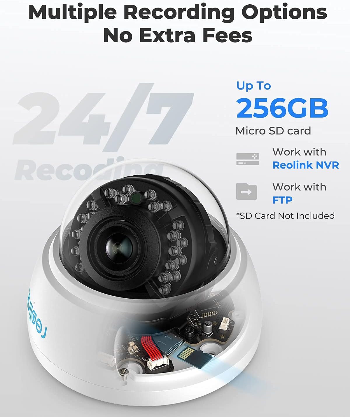 4K PoE Security Camera with 5X Optical Zoom R44372