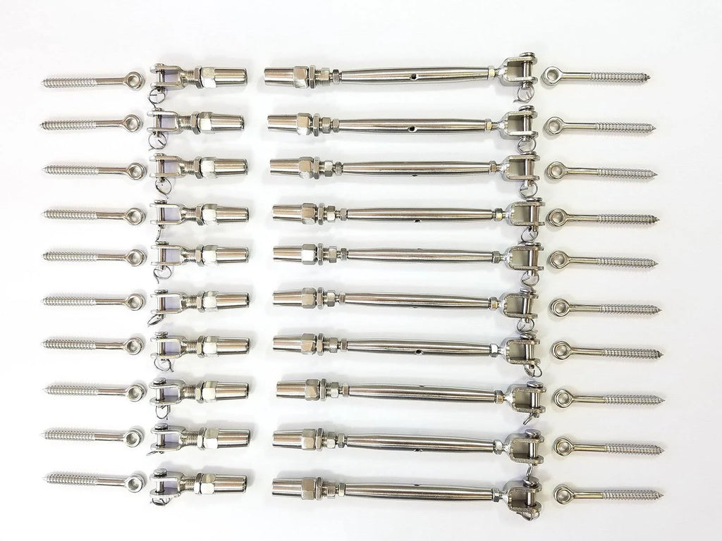 1/8 Cable Railing Kit Stainless Steel 316 U62162