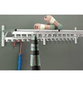 Wall Mounted Hat Shelf with Hooks N3013