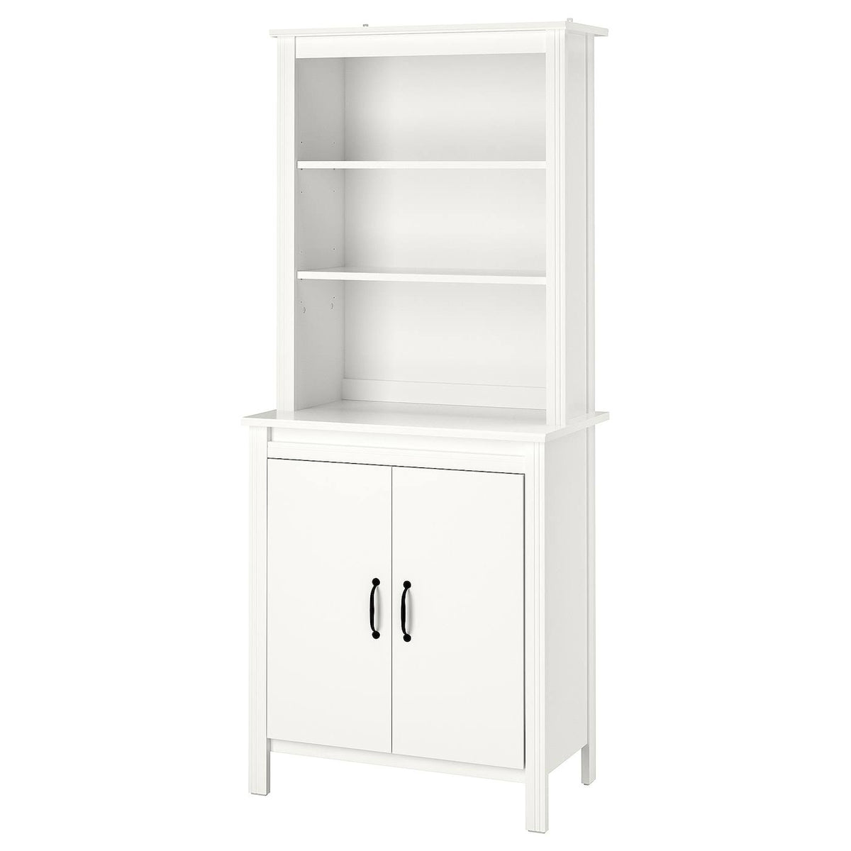 White High Cabinet with Doors N553501