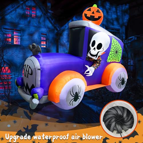8ft Halloween Inflatable Monster Truck N228