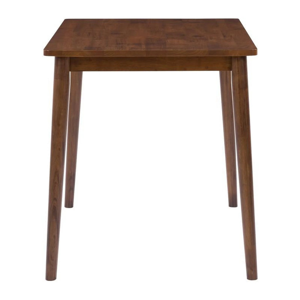 Warm Walnut Wood Dining Table with Splayed Legs G448