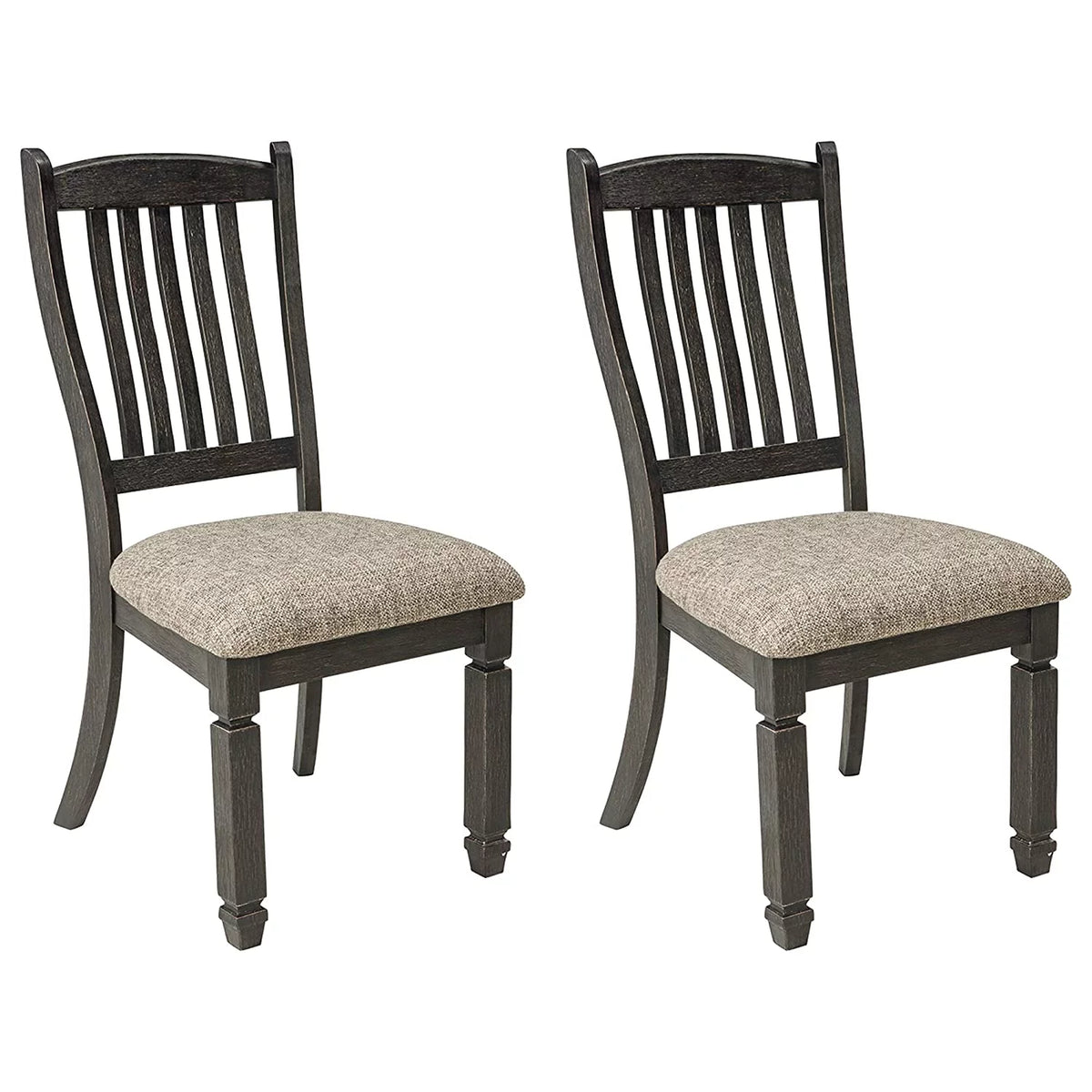Upholstered Dining Chair, 2 Count, Antique Black I531914