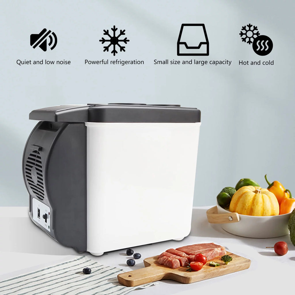 Portable 6L Car Refrigerator Cooler 12V 38W C489805