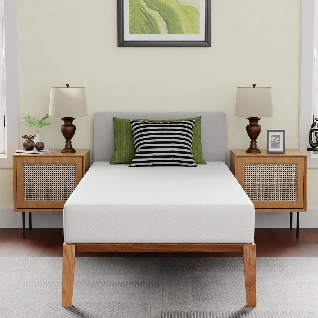 8 inch Twin Size Memory Foam Gel Mattress Q3249