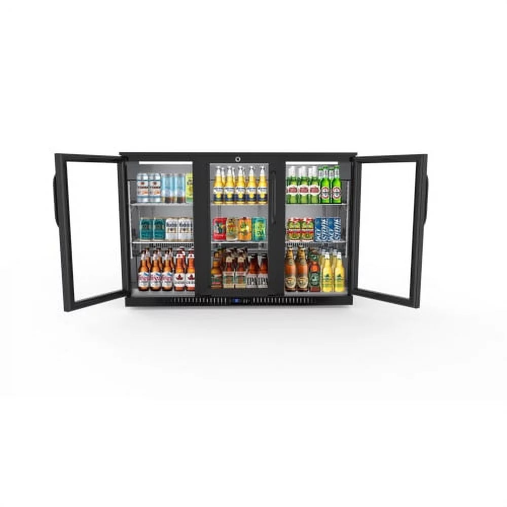 Three-Door Back Bar Refrigerator 11 Cu Ft X1330