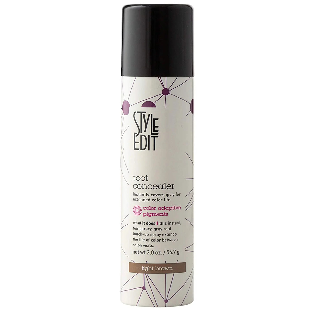 Light Brown Hair Root Concealer Touch Up Spray 2 oz M1661