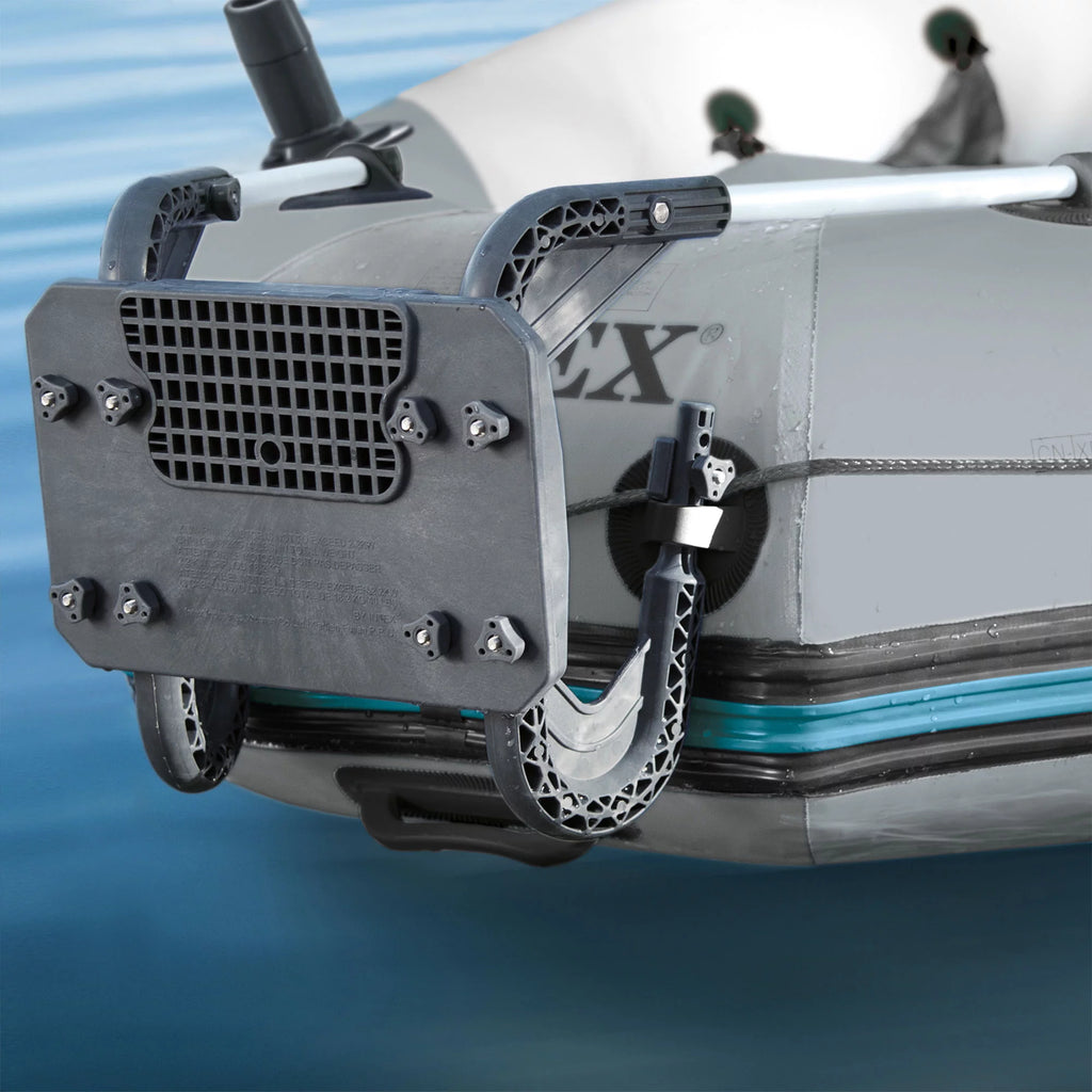 5 Person Inflatable Boat Set with Motor Mount Kit F146