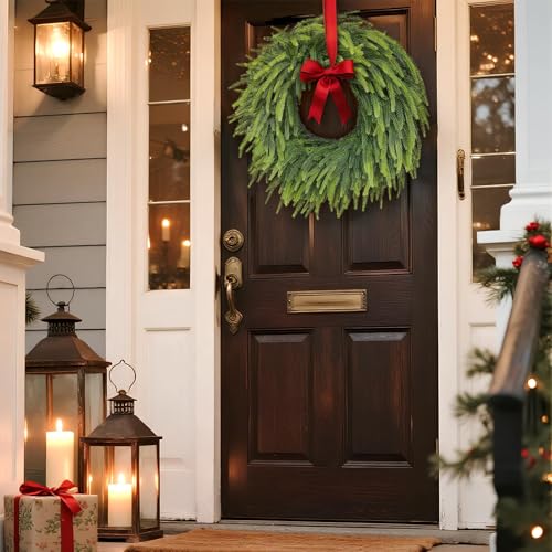26" Artificial Norfolk Pine Wreath P87737