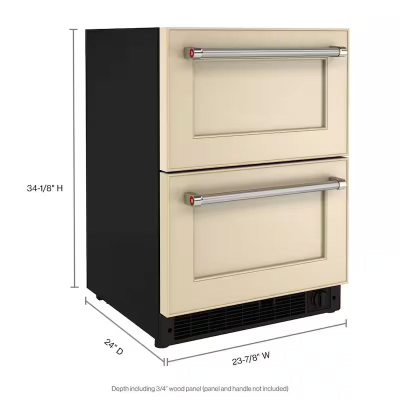 Undercounter Double Drawer Refrigerator Freezer J967950
