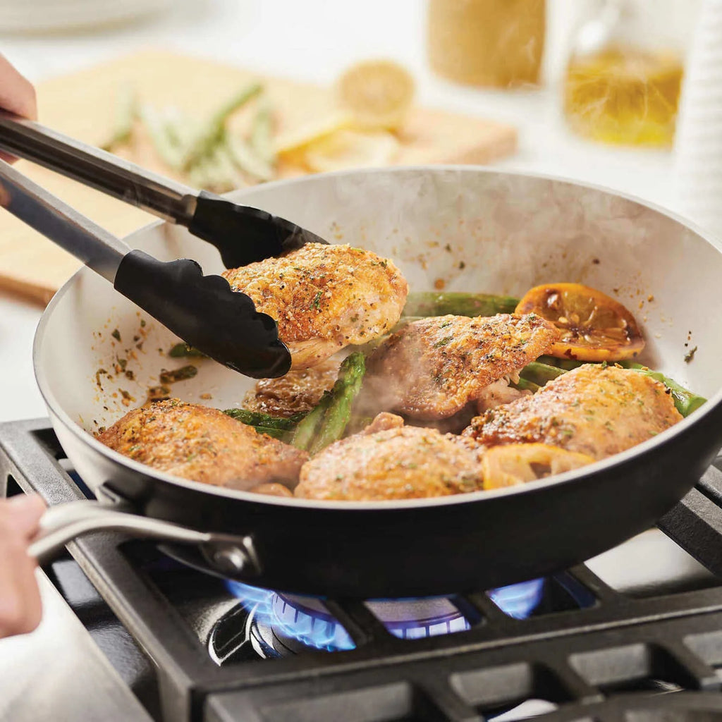 12-piece Hard Anodized Ceramic Non-Stick Cookware Set R998807