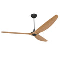 84 Ceiling Fan with Bamboo Blades and Black Finish Q9842