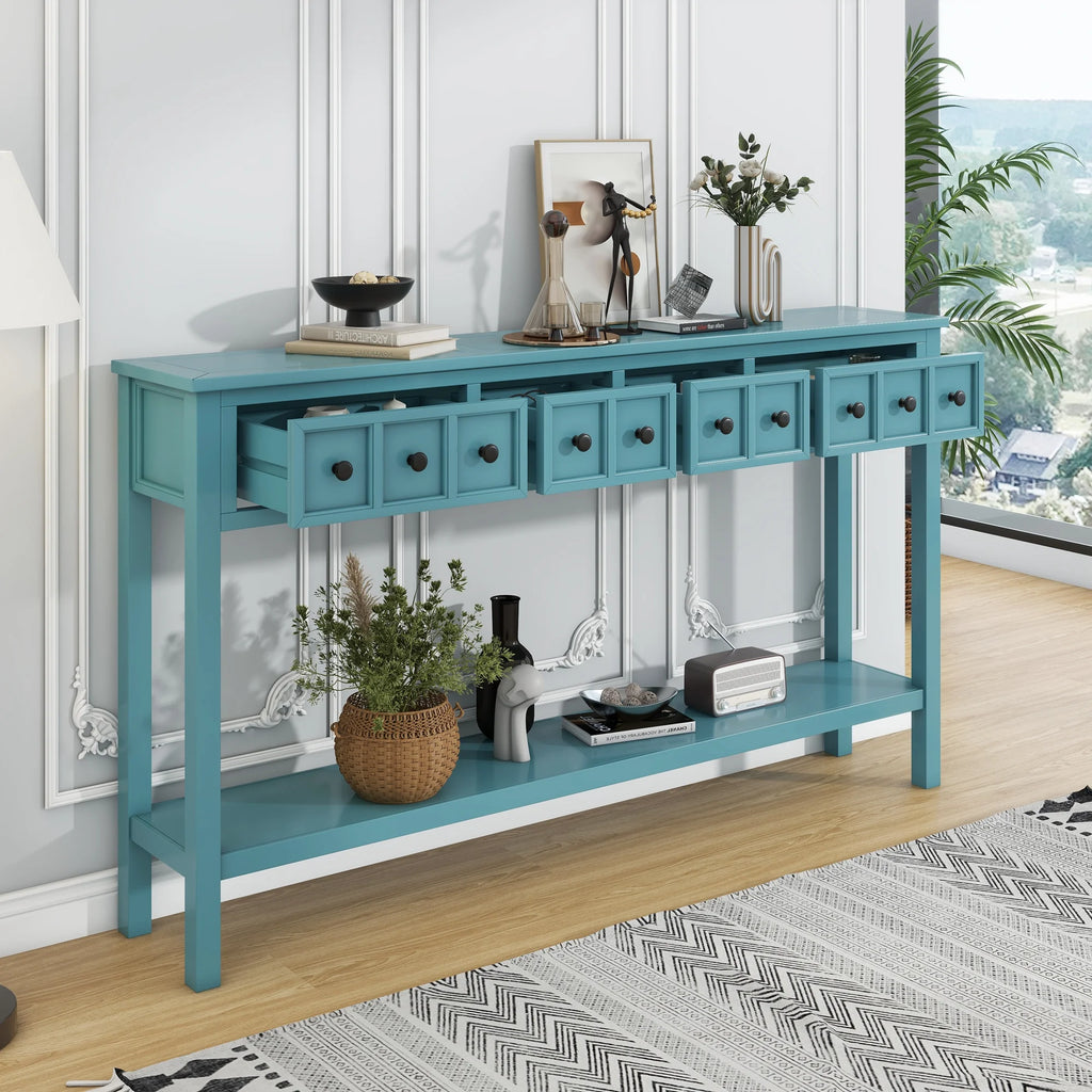 Rustic Entryway Console Table O3160