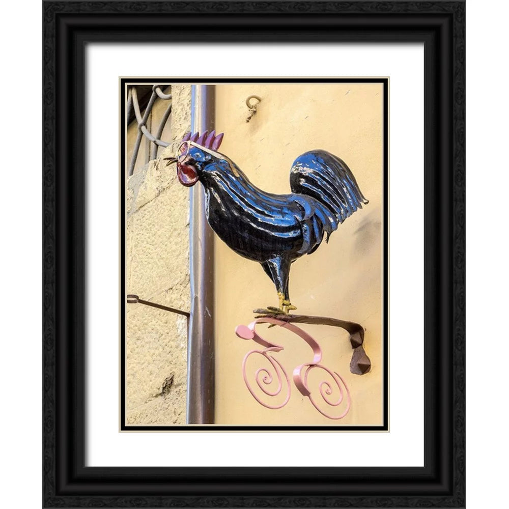 Black Ornate Wood Framed Art Print M56452