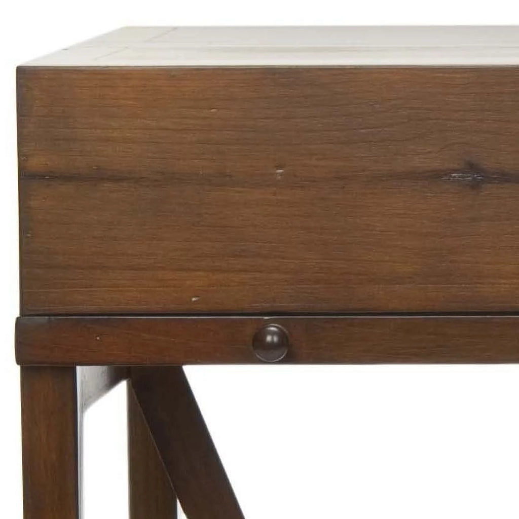 Writing Desk With Pull-Out Table Teak A646975
