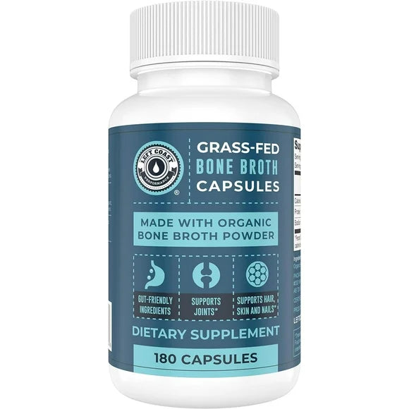 Grass-Fed Bone Broth Capsules 180 Ct P866