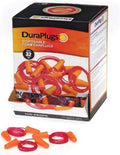 Orange Corded Disposable Foam Earplug 32 dB NRR Case of 100 Pairs F2559