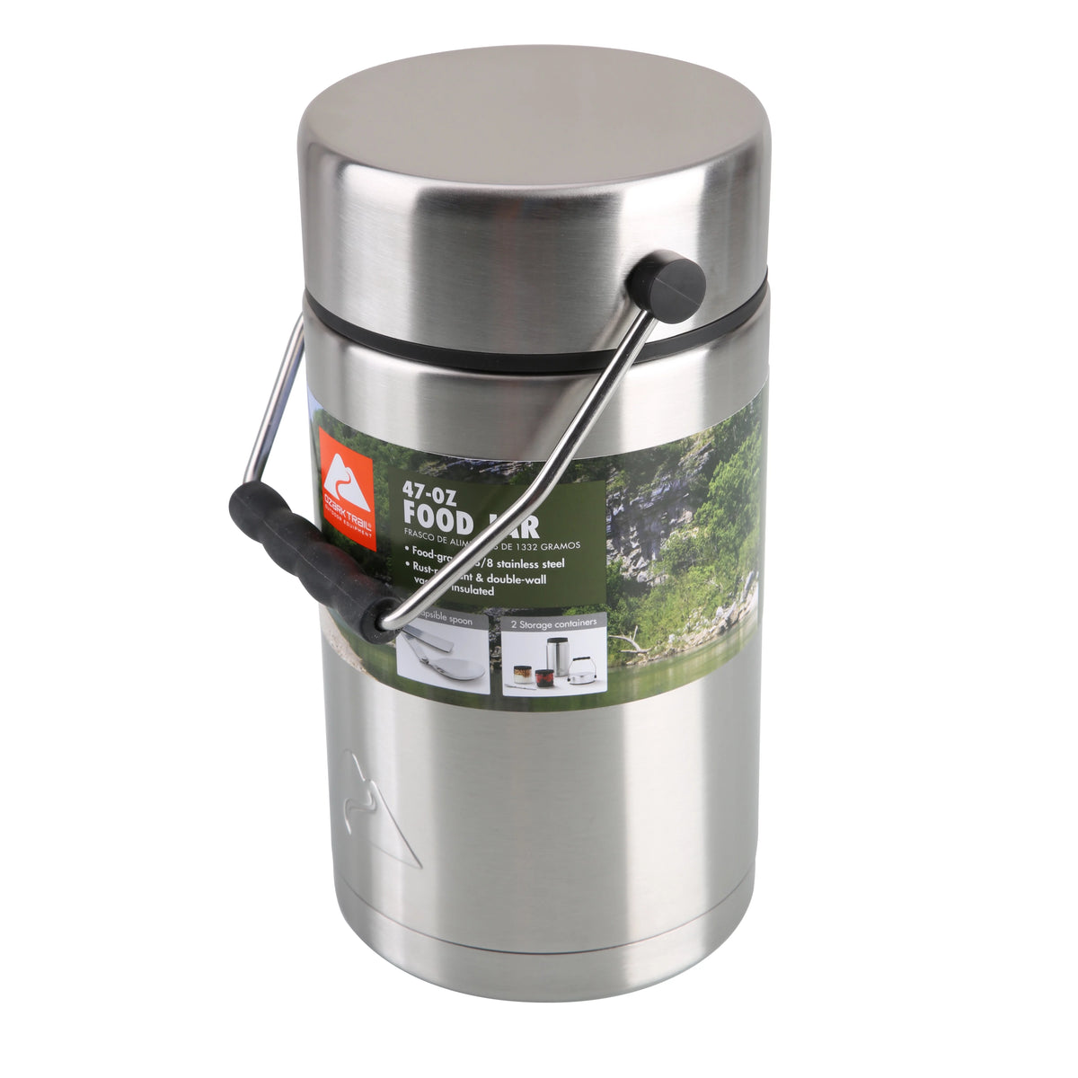 47oz Vacuum-sealed Stainless Steel Food Jar H4937