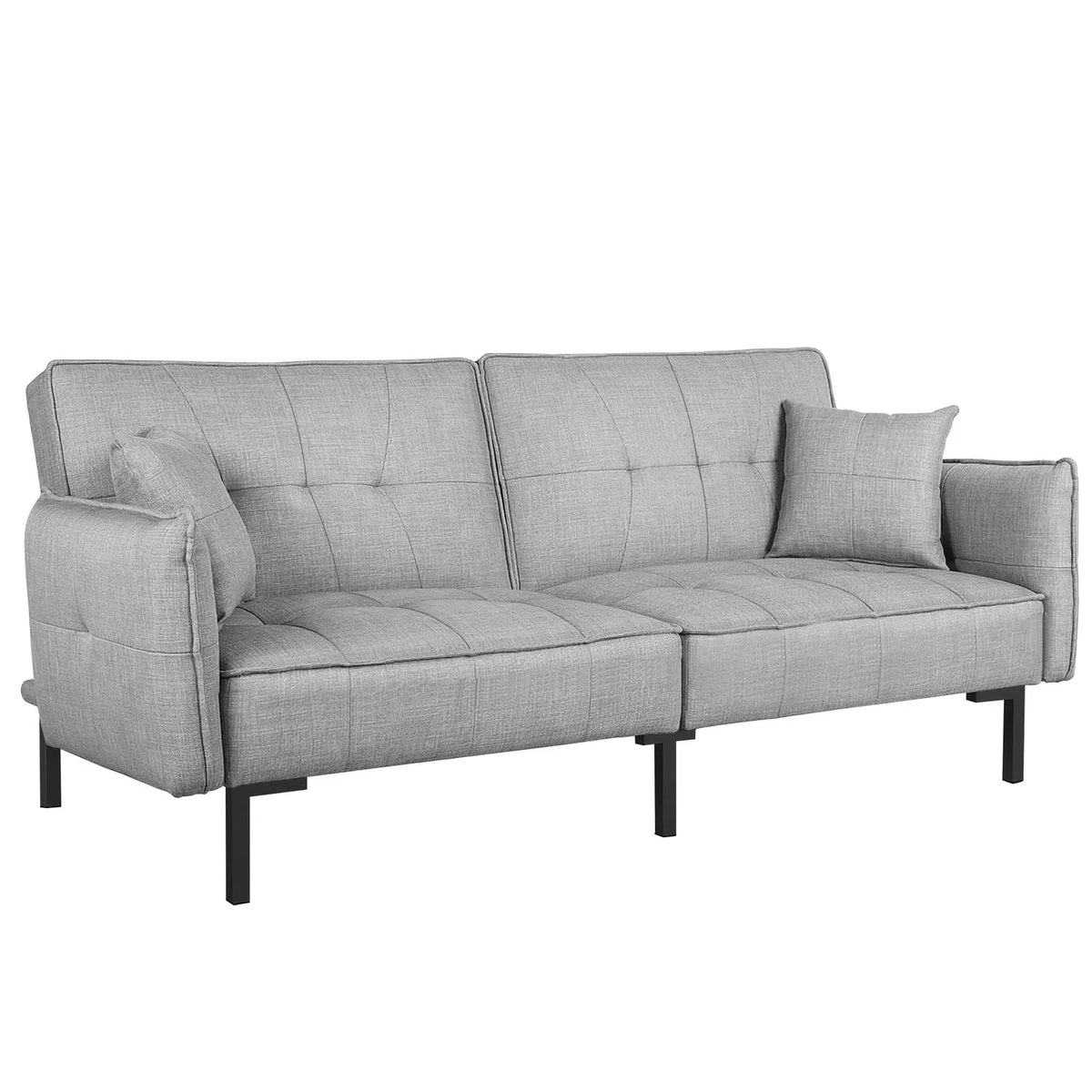 78" Memory Foam Convertible Futon Sofa B904