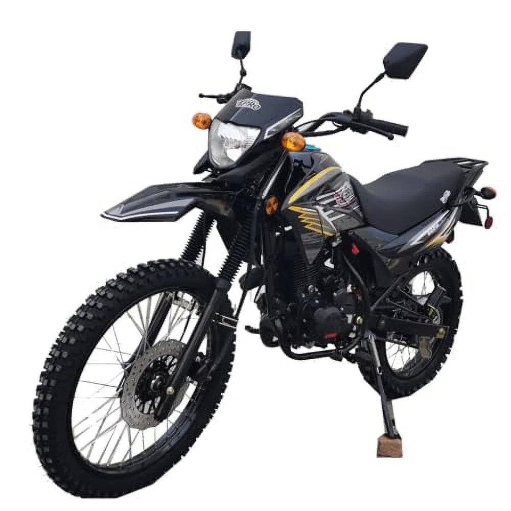 250cc Dirt Bike with 5-Speed Manual Transmission Kick Start 21"/18" Wheels V694935