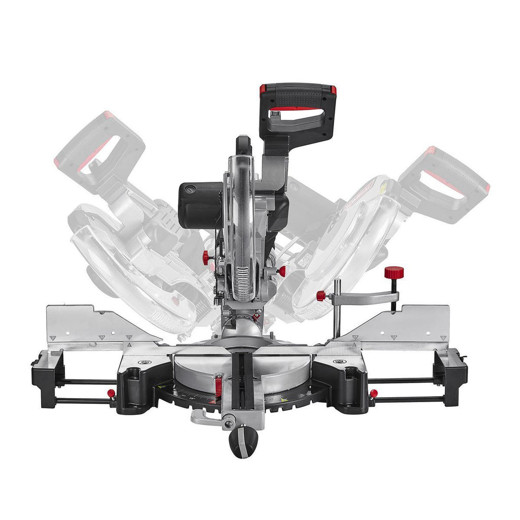 12 in. Dual-Bevel Sliding Compound Miter Saw with LED and Laser Guide H213