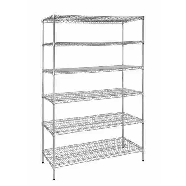 6-Tier Heavy Duty Steel Wire Shelving Unit I974