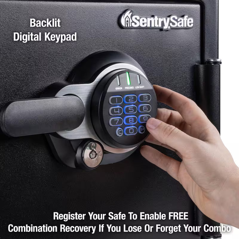 1.2 cu. ft. Fireproof Waterproof Safe with Digital Combination Lock C59032