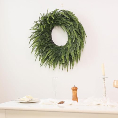 26" Artificial Norfolk Pine Wreath P87737