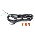 Universal 3-Prong 13 Amp Dishwasher Power Cord Kit, 5.3 Ft, Black J838220