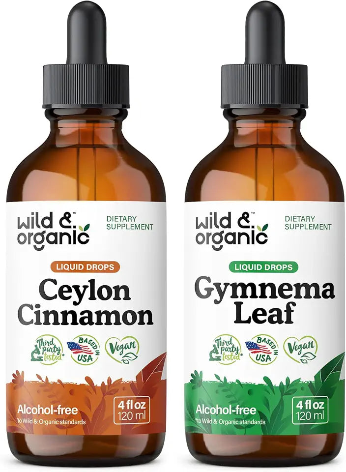 Ceylon Cinnamon and Gymnema Leaf Tincture 4 fl oz X897