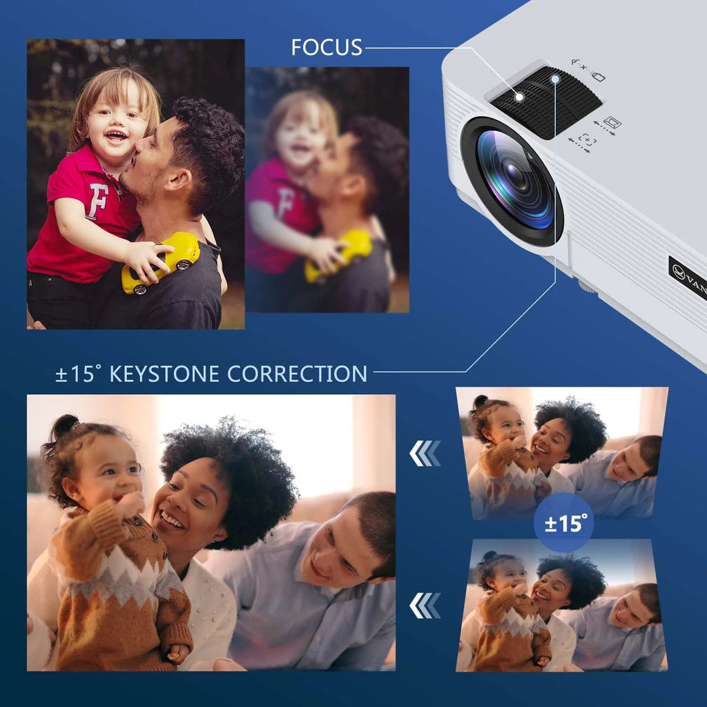 HD Mini Projector with Streaming Player W618379