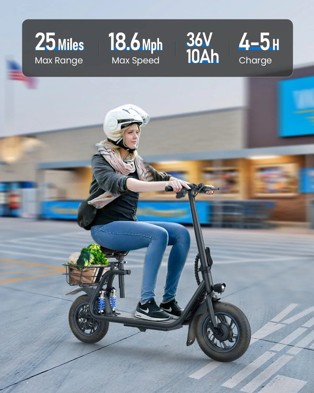 450W Electric Scooter with Seat N91544