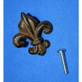 Cast Iron Fleur De Lis Cabinet Knobs, Pack Of 30 G36222