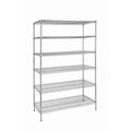 6-Tier Heavy Duty Steel Wire Shelving Unit I974