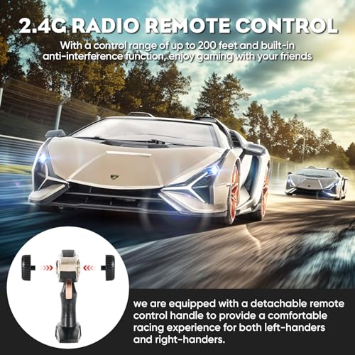 1:16 Scale Remote Control Car with LED Light M7576