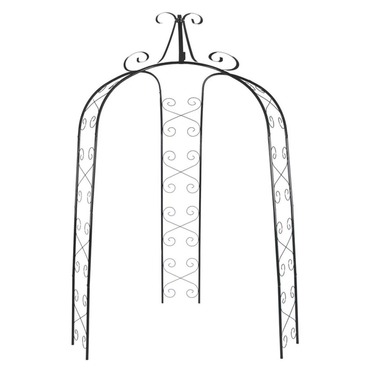 3-Sided Steel Trellis Arbor T798640