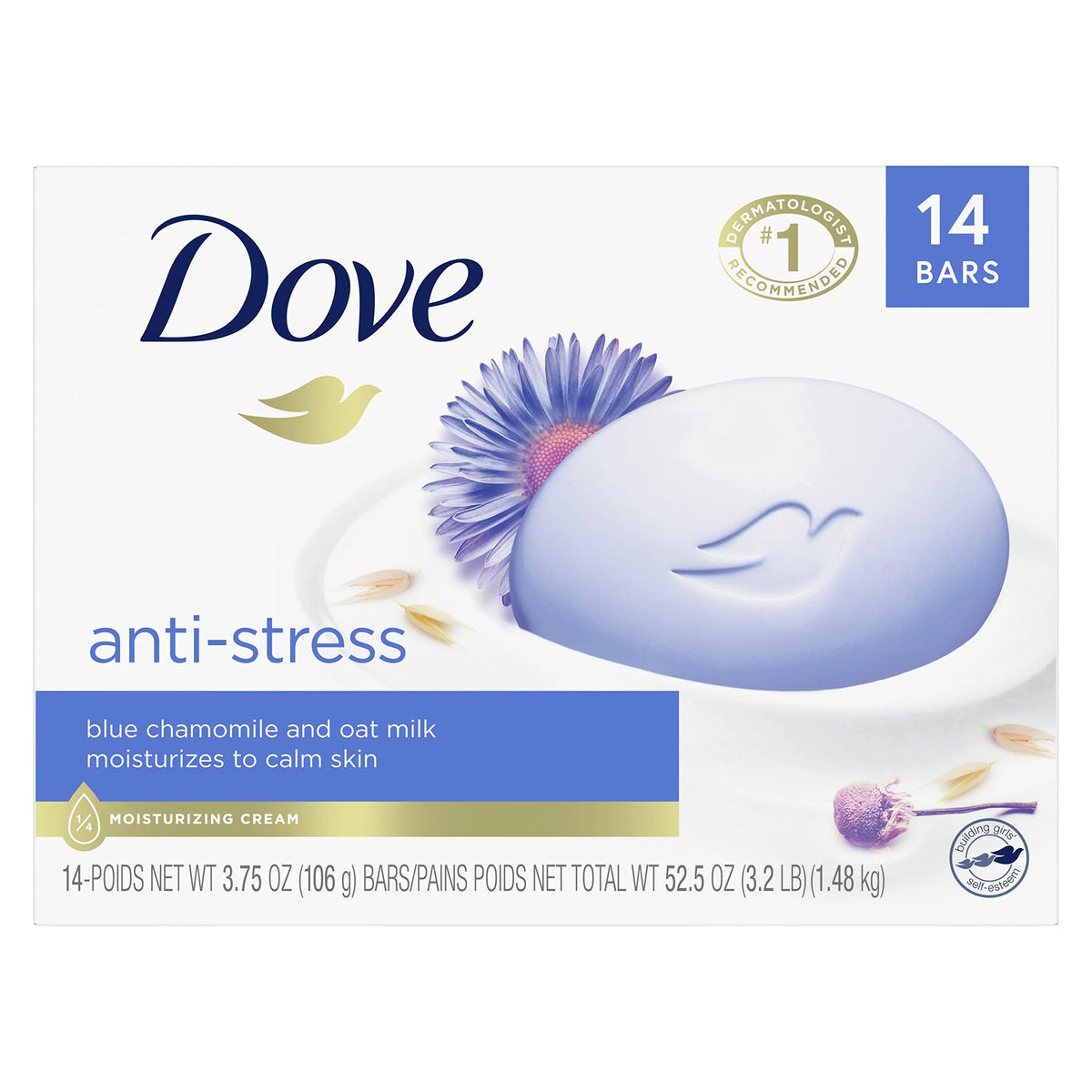 Moisturizing Cream Bar Soap 3.75 Oz 14 Count C486203
