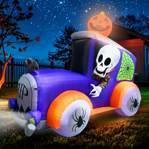 8ft Halloween Inflatable Monster Truck N228