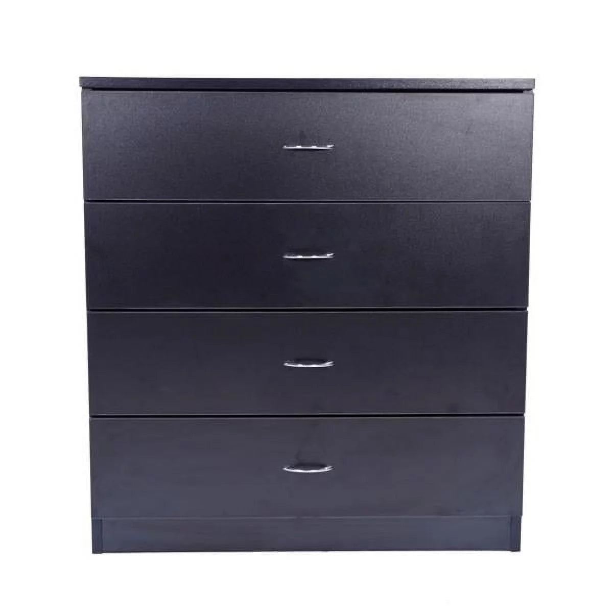 4 Drawer Wood Dresser with Metal Handles R8520