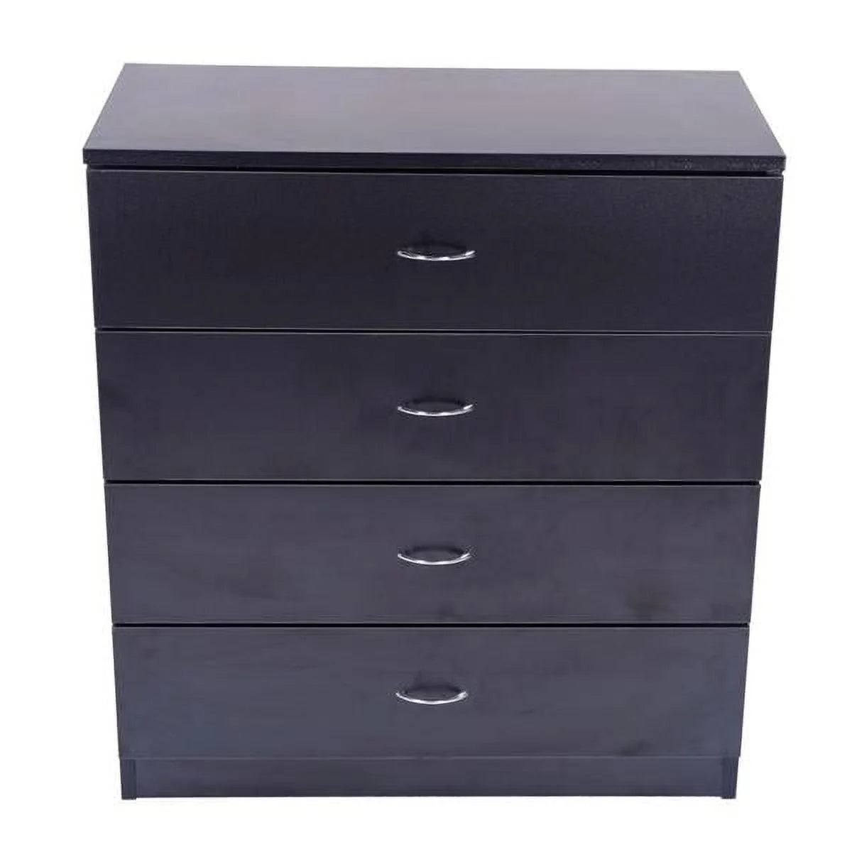 4 Drawer Wood Dresser with Metal Handles R8520