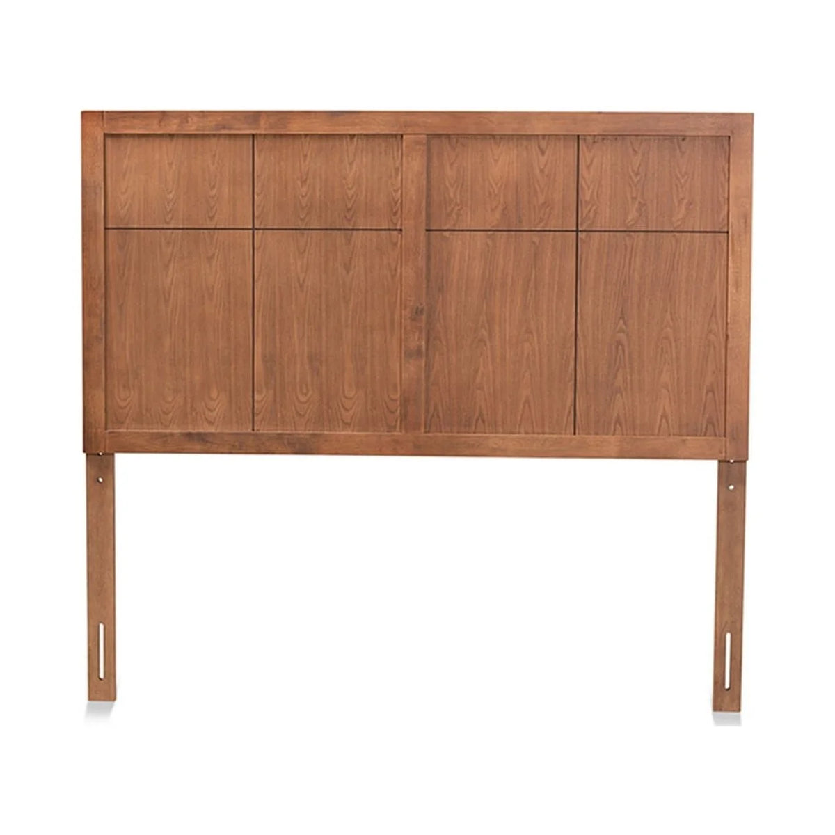 Ash Walnut Finished Wood Full Size Headboard T5993
