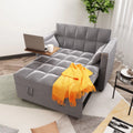 Velvet Convertible Sleeper Sofa Bed with Pull Out Bed Q9678
