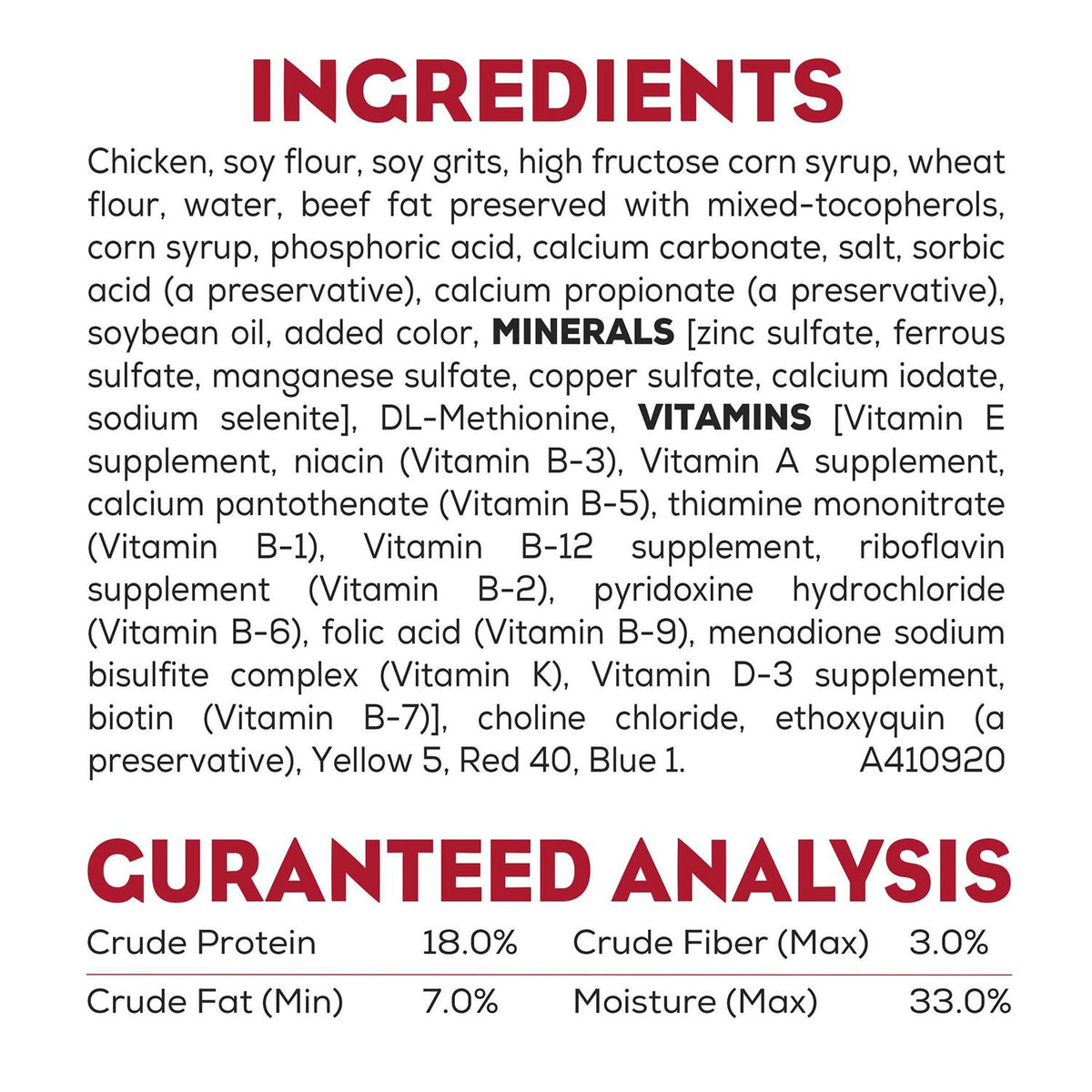 Soft Dog Food Real Chicken Recipe L708916